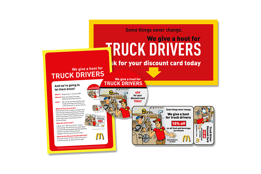 mcdonald's - new york state - market research - promotional material