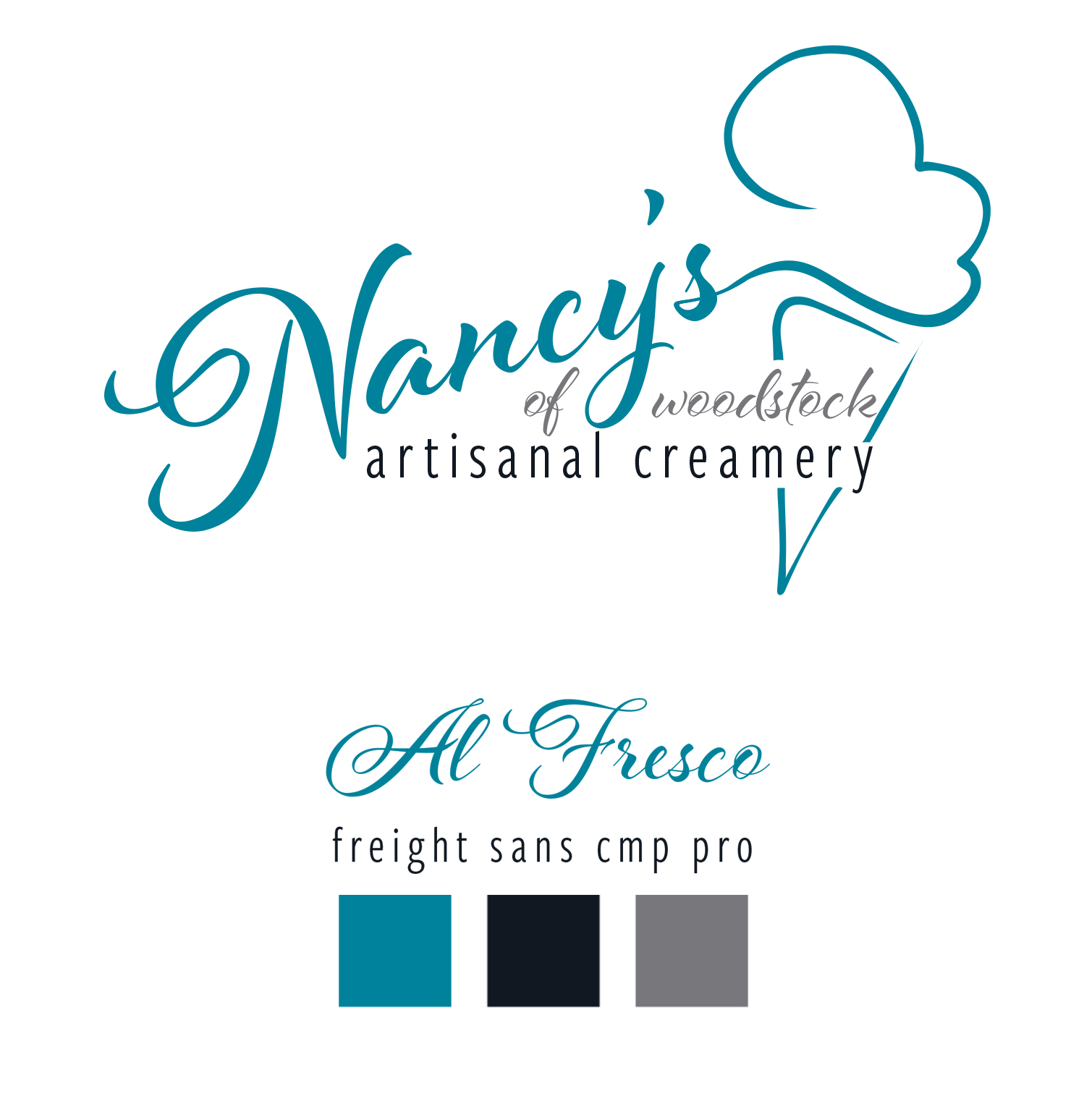 Nancy's Final Logo and Font Choice