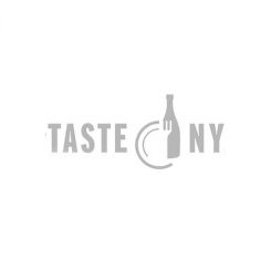 Taste NY logo in greyscale