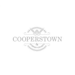 Cooperstown & Otsego County logo in greyscale