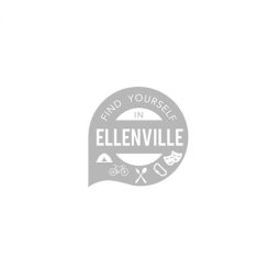 Ellenville logo in greyscale