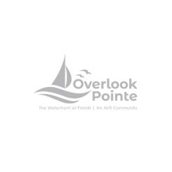 AVR Realty Overlook Pointe logo in greyscale