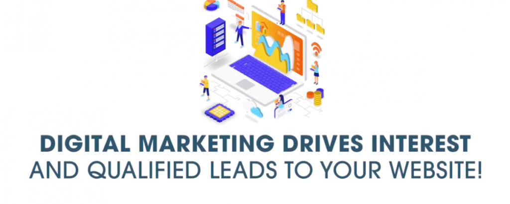 Digital Marketing Drives Interest and Qualified Leads to your Website!