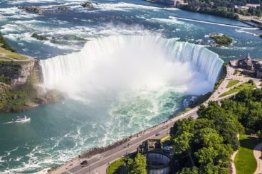 Aerial Photo of Niagara Falls