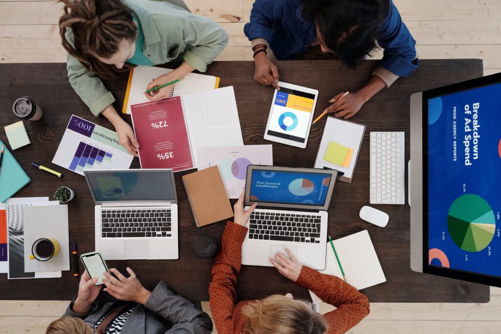 people in conference room