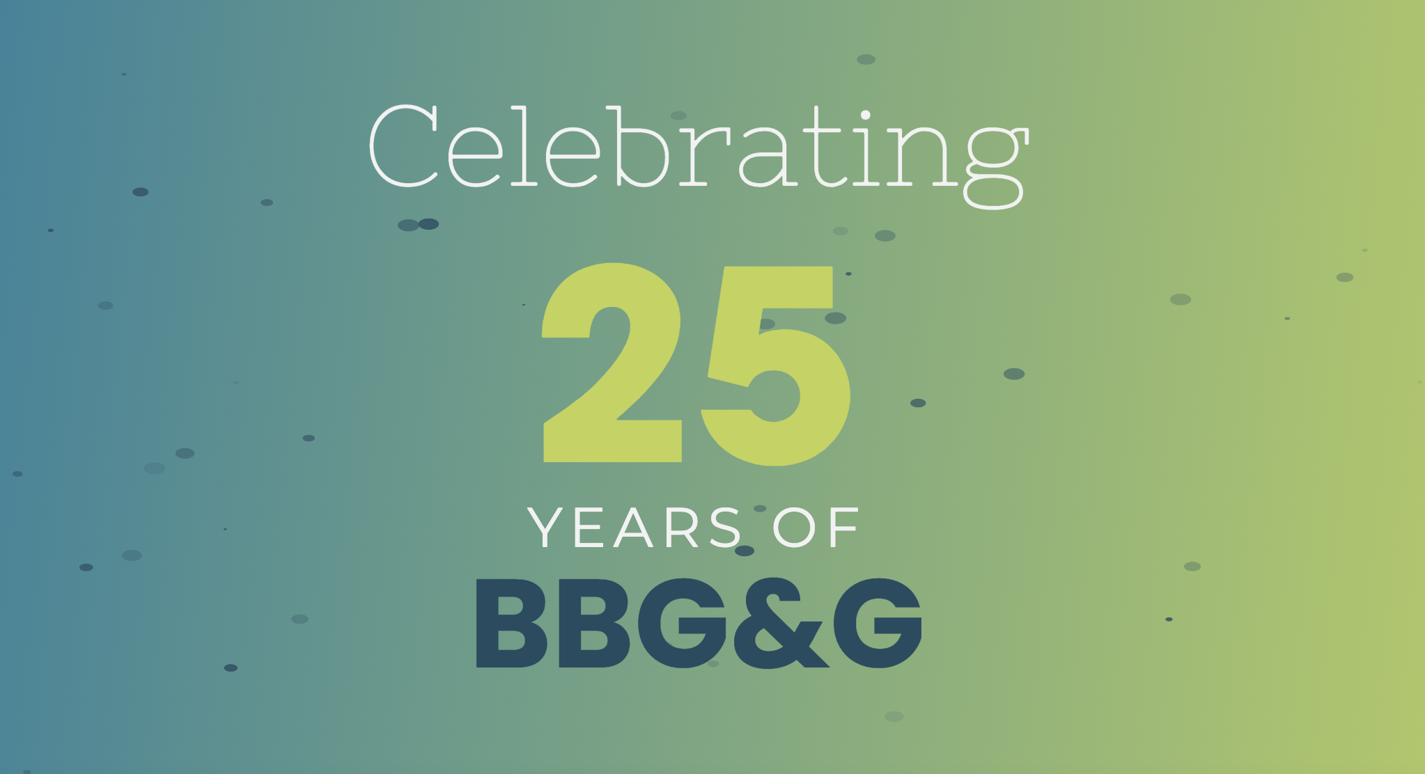 25th anniversary BBG&G