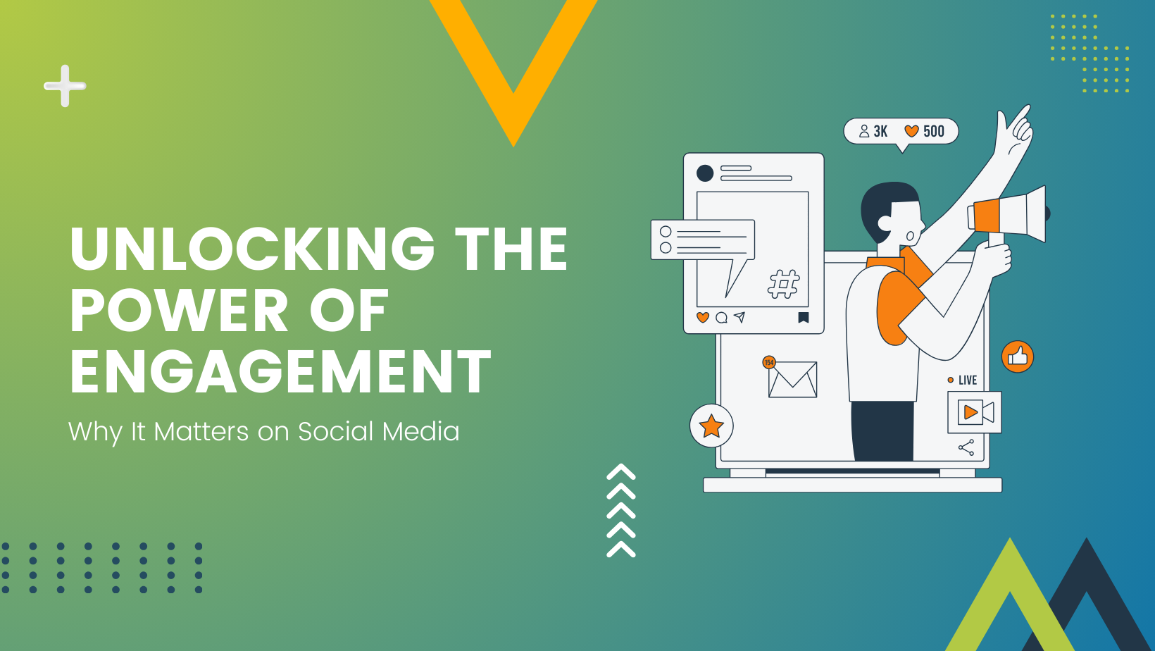 Unlocking the Power of Engagement Why It Matters on Social Media graphic