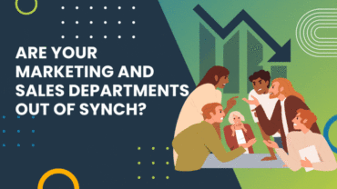 "Are your sales and marketing teams out of synch?" gif