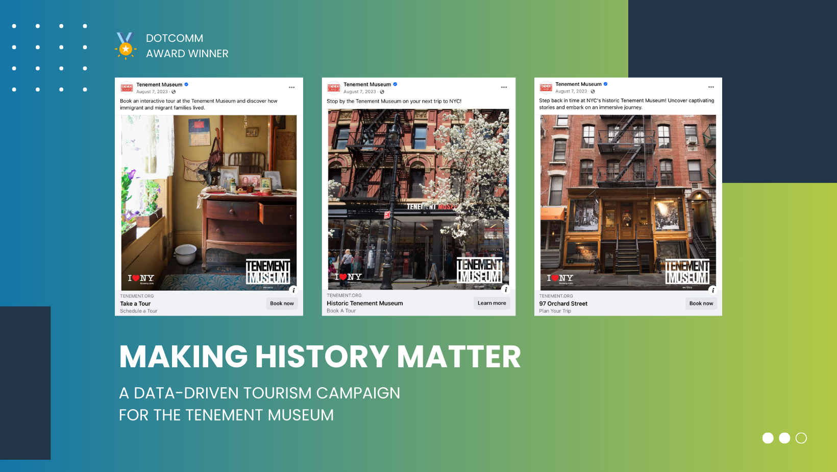 Making History Matter: A Data-Driven Tourism Campaign for the Tenement Museum