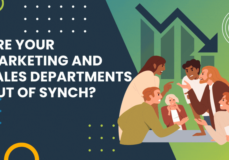 "Are your sales and marketing teams out of synch?" gif